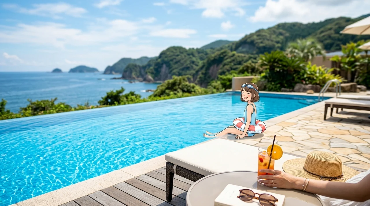 和歌山のプール付きホテルに泊まるメリット