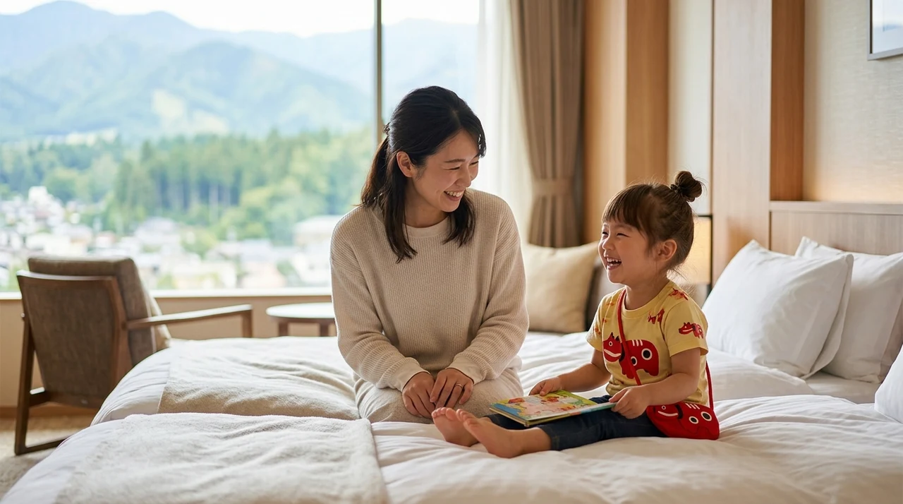 子連れで宿泊するメリット