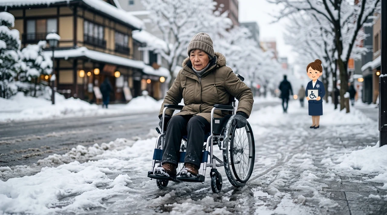 冬の札幌を車椅子で移動するデメリット