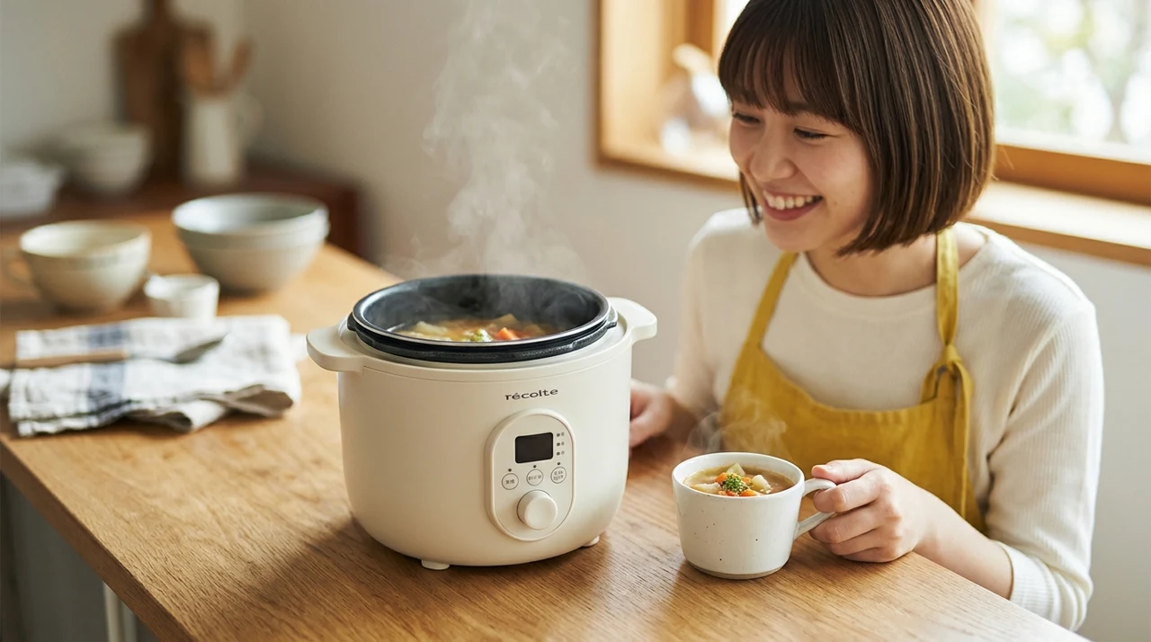 レコルトの自動調理ポットをレビュー